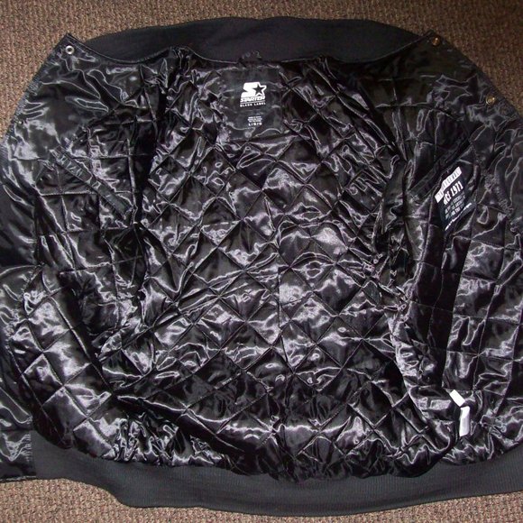 BROOKLYN NETS STARTER NBA SNAP DOWN BLACK LARGE - Picture 11 of 13